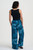 Trinny Wide Leg Trousers ~ Teal, Ocean Racer