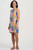 Corina Mini Dress ~ Multi, Painted Maze
