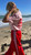 Mint & Wight ~ BEACH DAYS ALWAYS baby pink & Fire Red t-shirt