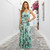 Mint Green Halterneck Maxi Dress
