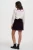 Suzie Cord Mini Skirt Dark Plum