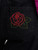 Mila barrel leg trousers black/roses