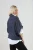 Fleck Cowl Poncho Top ~ Blue jeans