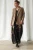 One Hundred Stars Palazzo Pants ~ Wisteria Black
