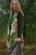 One Hundred Stars Scarf ~ Rhodoleia Green