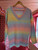 V Neck Jumper ~ Multicolour