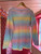 V Neck Jumper ~ Multicolour