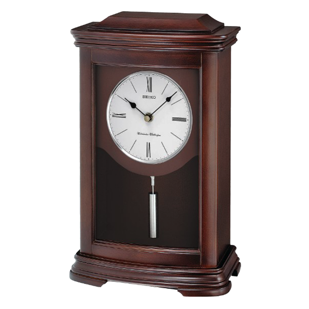 Buy Seiko Ramsey Wooden Pendulum Chiming Wall Clock 63cm Online – Oh Clocks