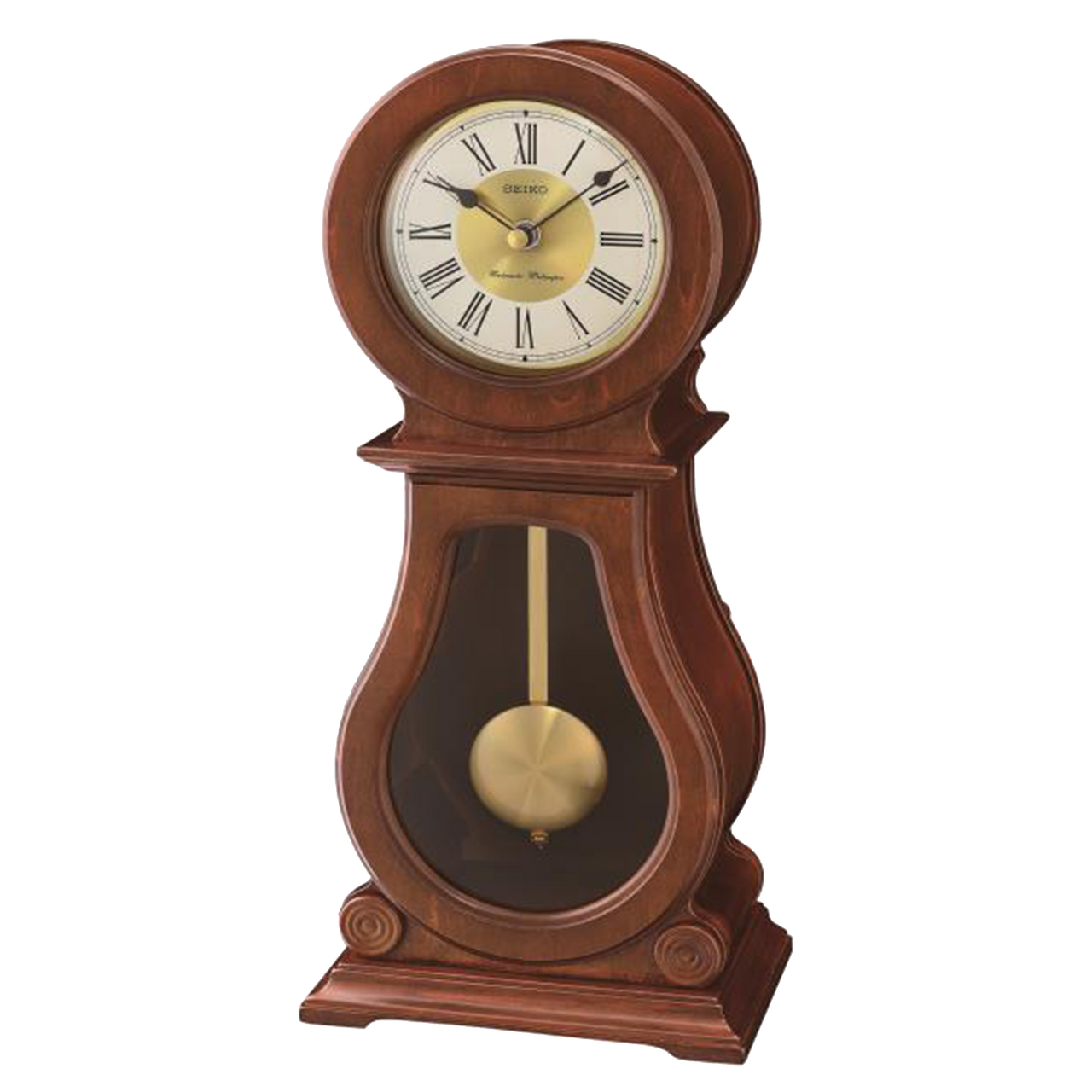 Seiko QXQ035BLH Albany Mantel Chime Pendulum Clock