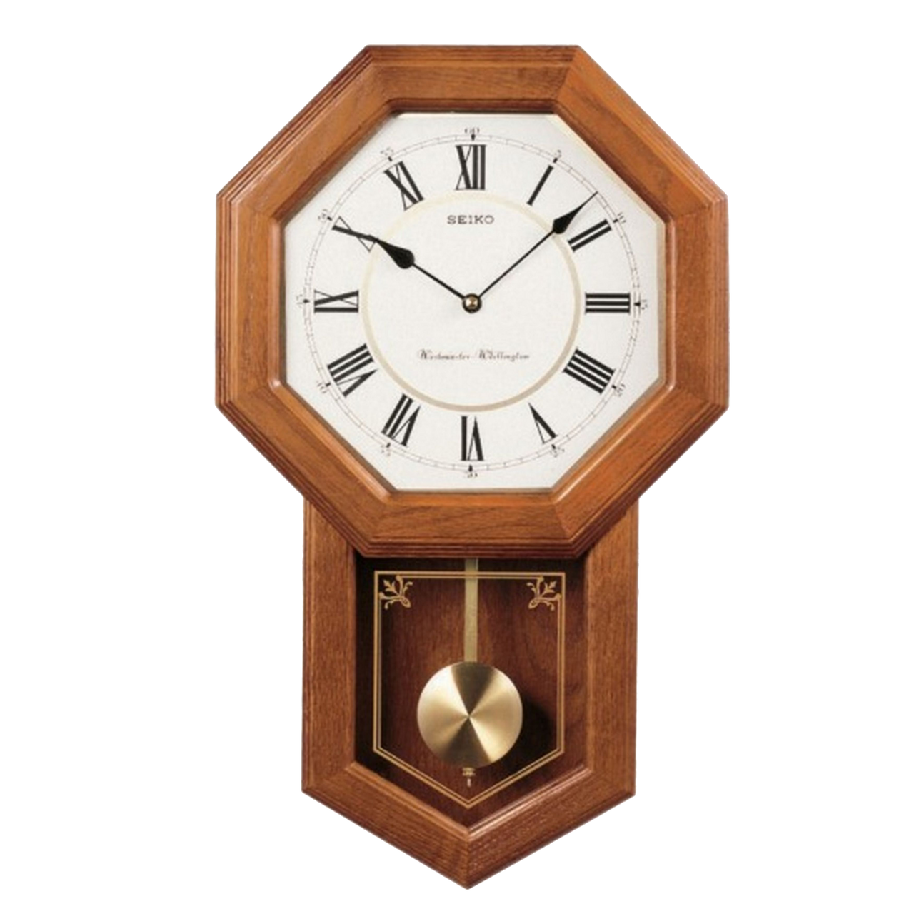 Wall Clock ø 60 cm Light Wood CABORCA 