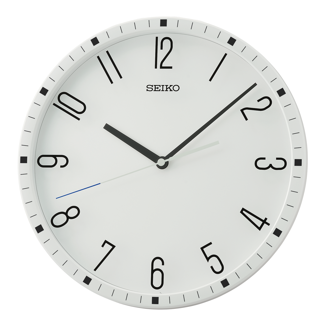 QXA818WRH Wall Clock, White - Seiko Clocks