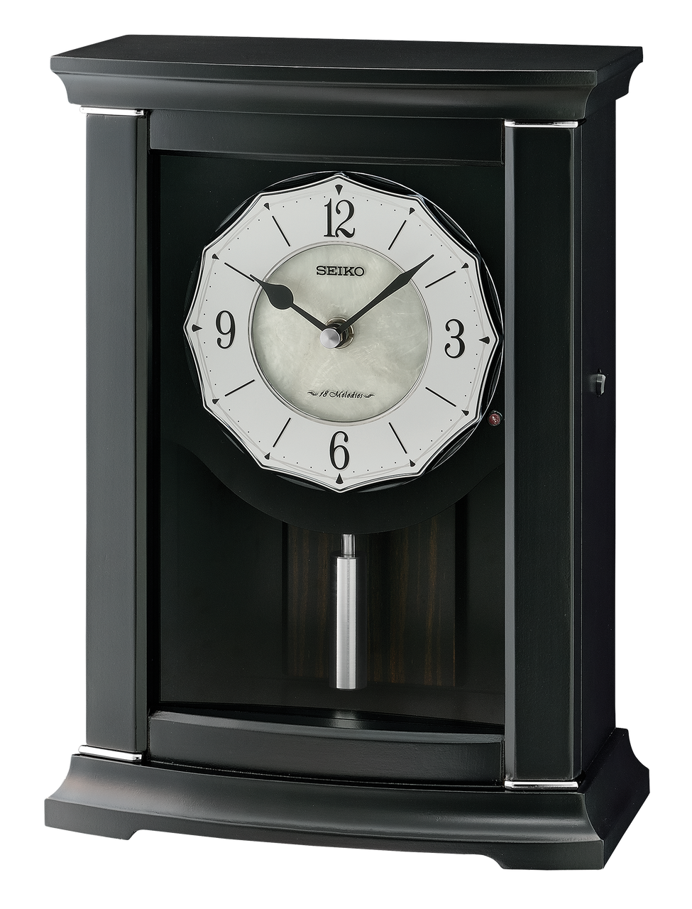 QXW250KLH Mantel Clock, Black