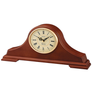 QXJ008BLH Mantel Clock, Brown