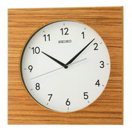 QXA766BLH Wall Clock, Brown