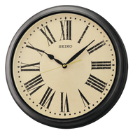 QXA771JLH Wall Clock, Black