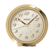 QHE187GLH Alarm Clock, Golden