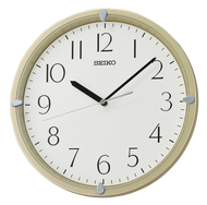 QHA007GLH Wall Clock, Golden QHA007GLH