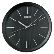 QXA853KLH Classic Modern Clock, Black QXA853KLH Classic Modern Clock, Black