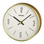 QXG158GLH Classic Modern Clock, Golden