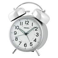 QHK063SLH Standard Clock, Silver-Tone