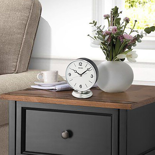 Seiko QXH150SLH Hutton Desk Table Clock