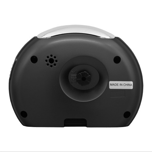 Tokai Bedside Alarm, Metallic Black QHE193KLH - Seiko Clocks