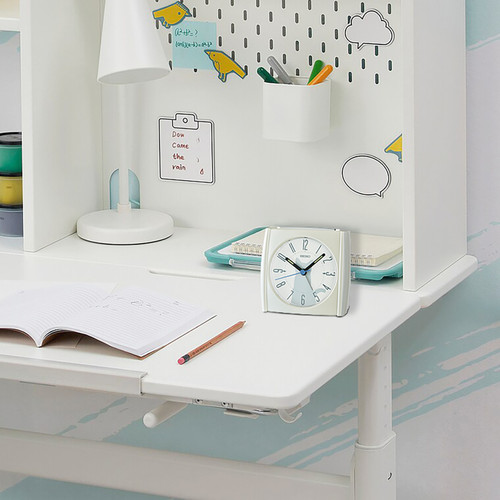 QHE209WLH Alarm Clock, White