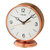 QXG150PLH Desk & Table Clock, Rose Golden