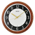 QXA788ZLH Wall Clock, Brown