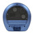 QHT018LLH Travel Clock, Metallic Blue