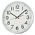 QXA861SLH Simple & Shiny Wall Clock