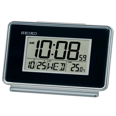 Seiko QHL068KLH Hudson Everything Alarm Clock | Digital Clock