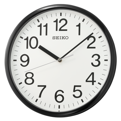 SEIKOSHA 円形掛時計 黒 KR328K | スタンダード | セイコーウオッチ株式会社