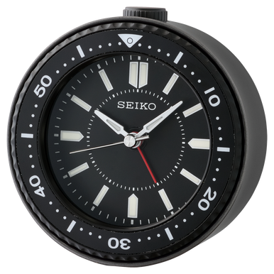 Mai Alarm Clock, Black QHE184KLH - Seiko Clocks