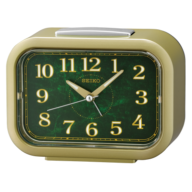 QHK056GLH Alarm Clock, Green - Seiko Clocks