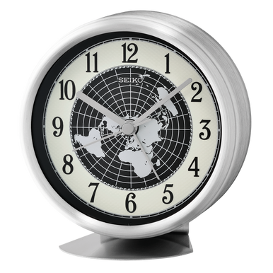 Aero Alarm Clock, Silver QXE067SLH