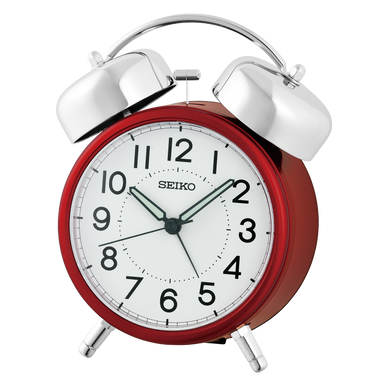 SEIKO トラベルアラームクロック レッド QHK063RLH_translucent__42902.