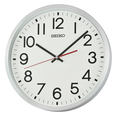 QXA861SLH Simple & Shiny Wall Clock - Seiko Clocks