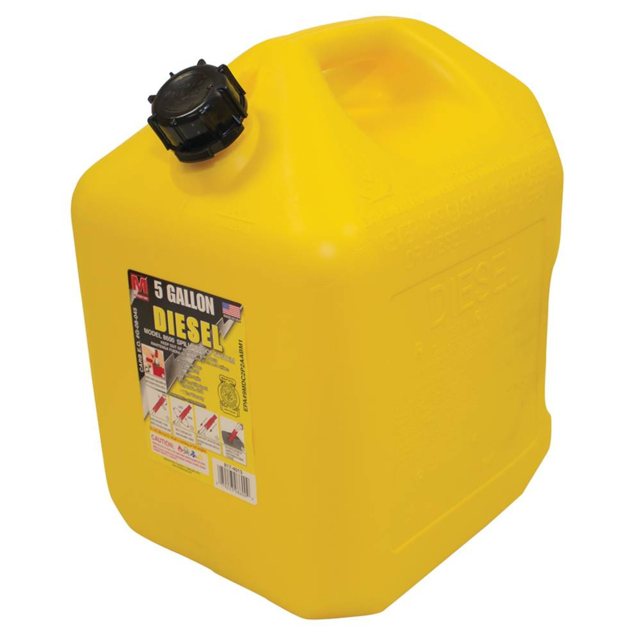 5 Gallon Plastic Diesel Fuel Can 765-512 | Complete Tractor