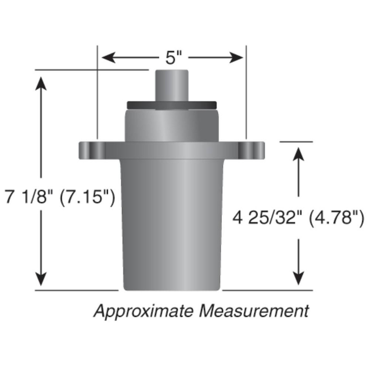 Spindle Assembly for Hustler 932012, 932020, 932038, 935007 Mowers