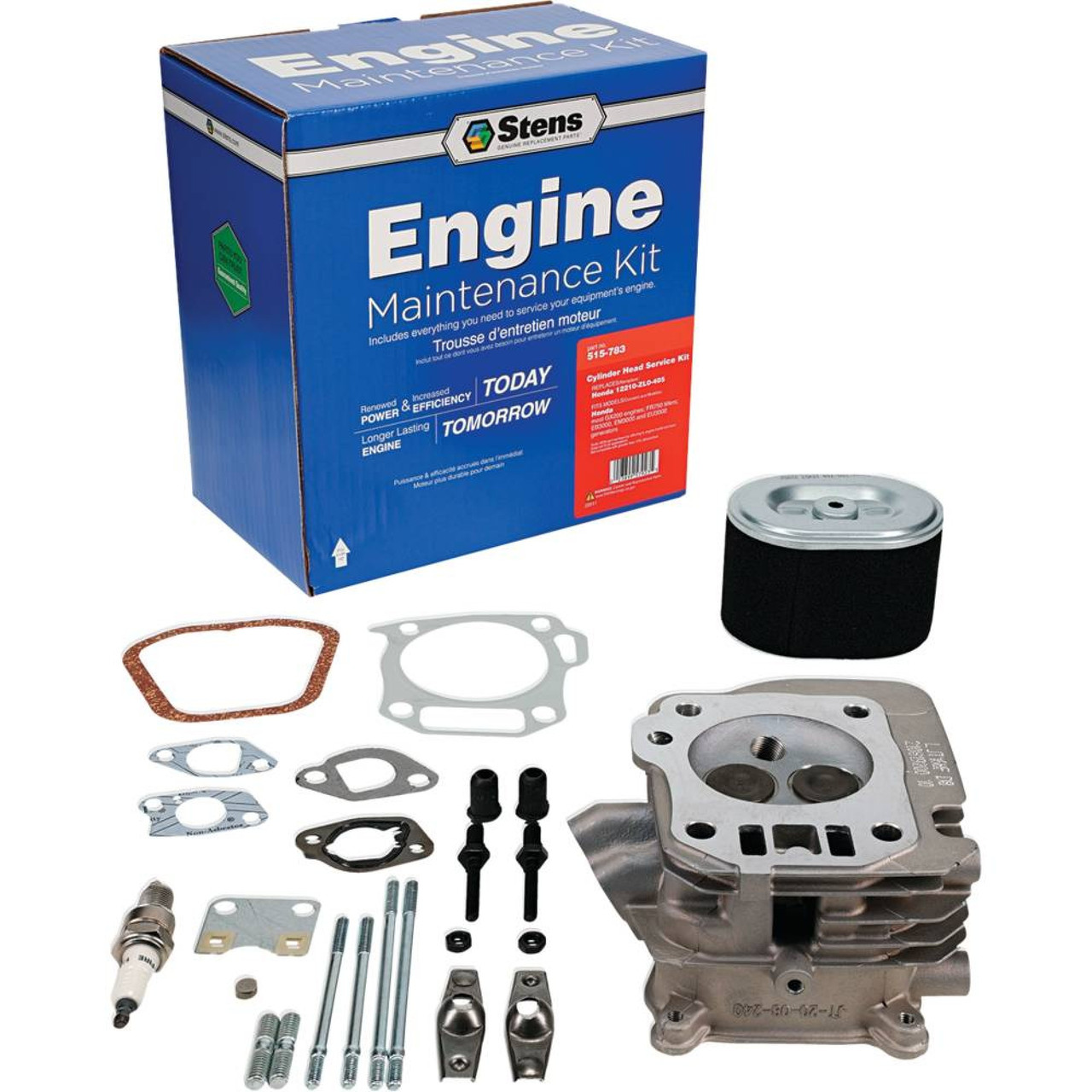 Cylinder Head Service Kit for Honda most GX200 engines 12210ZL0405; 515783 Complete Tractor