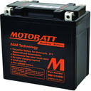 Motobatt Battery for Universal Products GYZ16H, KMX14BS, YTX14BS