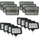 Tiger Lights 12V, 680W Complete LED Light Kit for Case/IH 2144 Off-Road Light; CaseKit-2