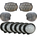 Tiger Lights 12V, 550 Watts LED Light Kit for John Deere 7630, 7720 Off-Road Light; JDKit-8