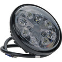 24W Tiger Lights LED SeaTiger Lights LED Round Hi/Lo Beam 12V for John Deere 6100 Flood/Spot Offroad Light