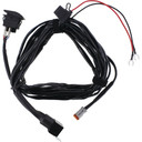 Tiger Lights Wire Harness with Single Deutsch Connector 102" Relay to Switch; TLMWH1