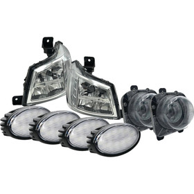 Complete LED Light Kit For Kubota M5-111HDC, M5-111HDC12/HDC12-1; KubotaKit-3