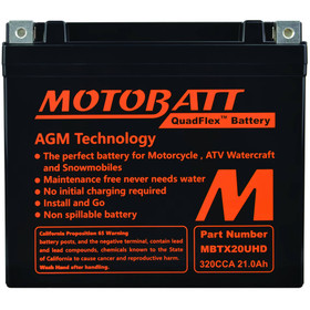 Motobatt Battery for Universal Products 12N163A, 12N163B, 12N164A, 12N164B