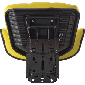 Economy Yellow Suspension Seat; Wrap Around Back