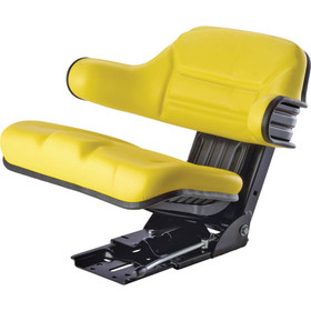 Economy Yellow Suspension Seat; Wrap Around Back